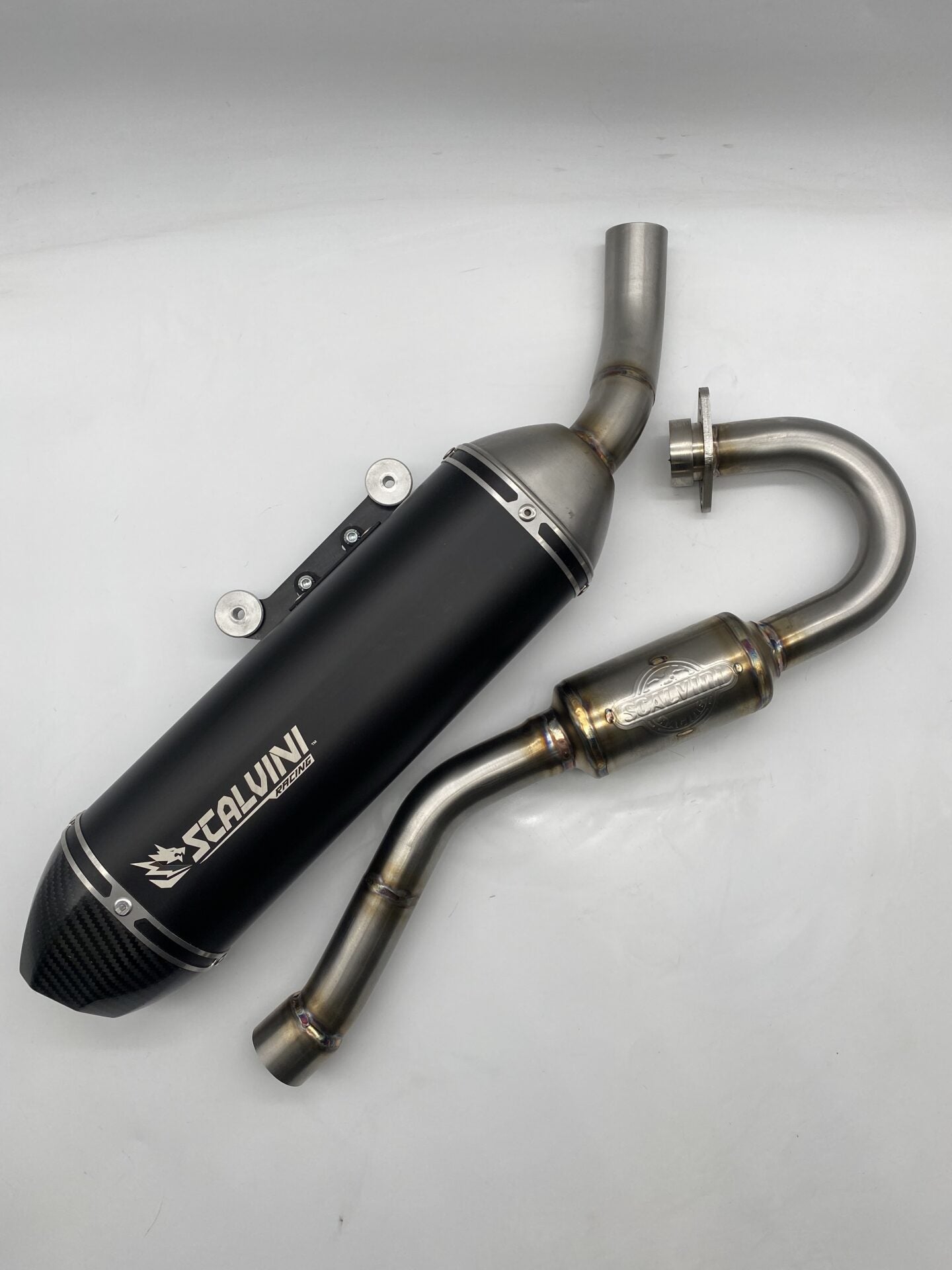 Complete Exhaust Beta T 125 4T Injection Alu/Carbon Mix ('23-'24) TAYO ENGINE