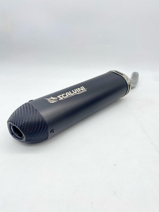 Carbon-stainless steel silencer APRILIA RX/SX 125 ('07-'15)